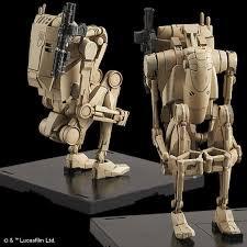 Bandai Star Wars 1/12 Battle Droid & Stap Model kit - Image 5