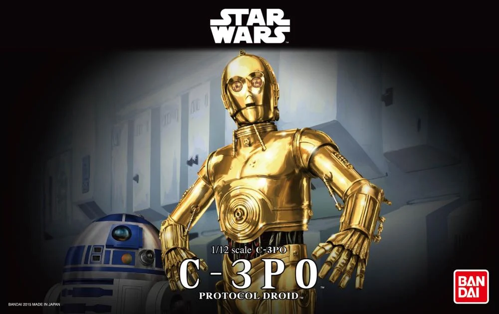 Star Wars C-3PO 1/12 Scale Model Kit - Image 2