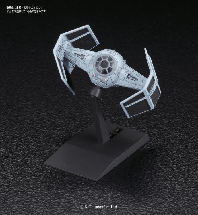 Star Wars Vehicle Model #007 TIE Advanced x1 & Fighter Set 1/144 Scale Model Kit - Image 3