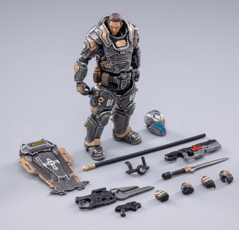 Battle for the Stars 01st Legion Steel Black Sickle 1/18 Scale Figure - Image 7