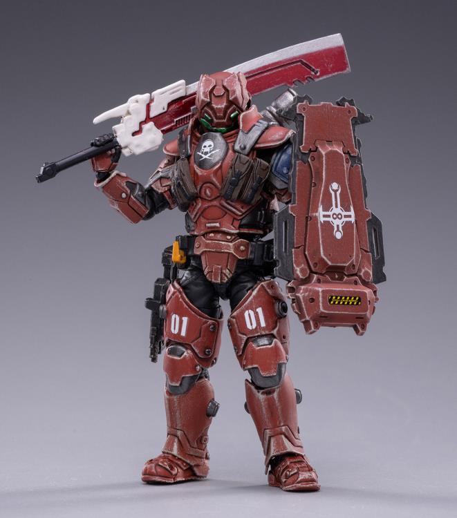 Battle for the Stars 01st Legion Steel Red Blade 1/18 Scale Figure - Image 2
