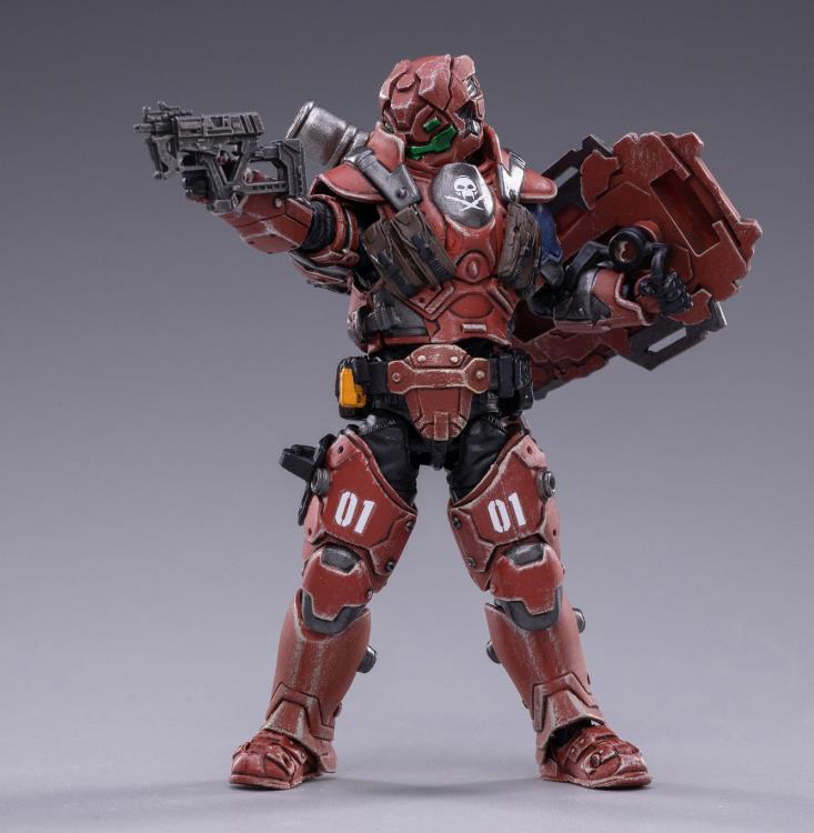 Battle for the Stars 01st Legion Steel Red Blade 1/18 Scale Figure - Image 4