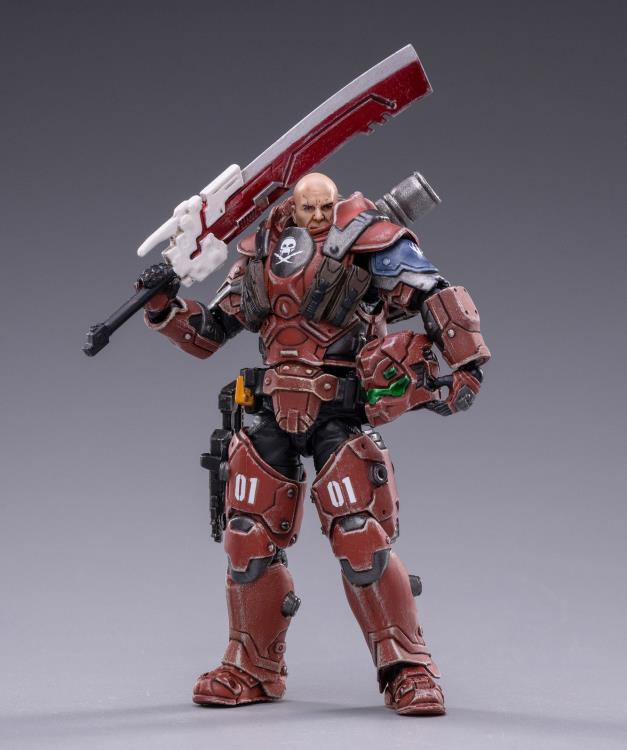Battle for the Stars 01st Legion Steel Red Blade 1/18 Scale Figure - Image 7