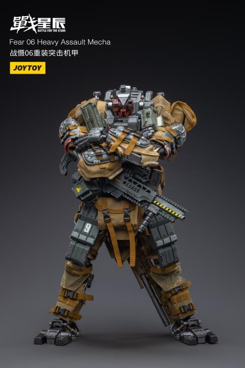 Battle for the Stars FEAR VI (Heavy Assault) With Pilot 1/18 Scale Figure Set - Image 12