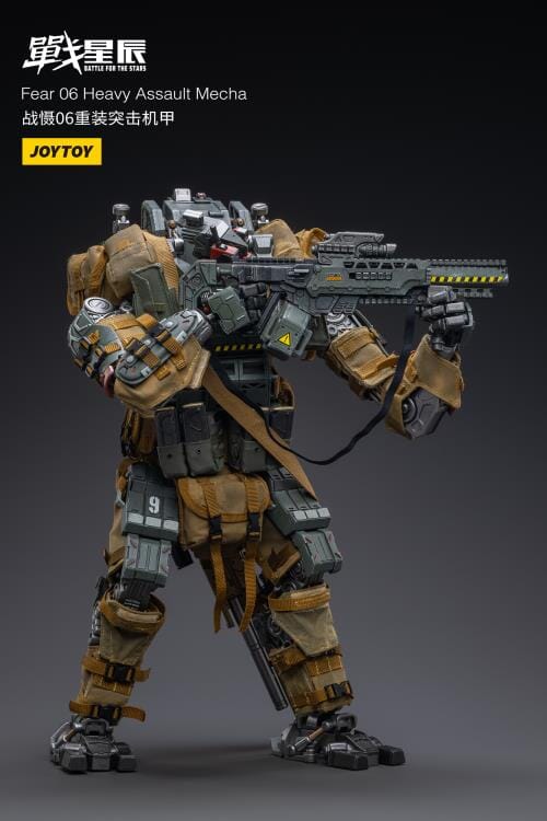 Battle for the Stars FEAR VI (Heavy Assault) With Pilot 1/18 Scale Figure Set - Image 13