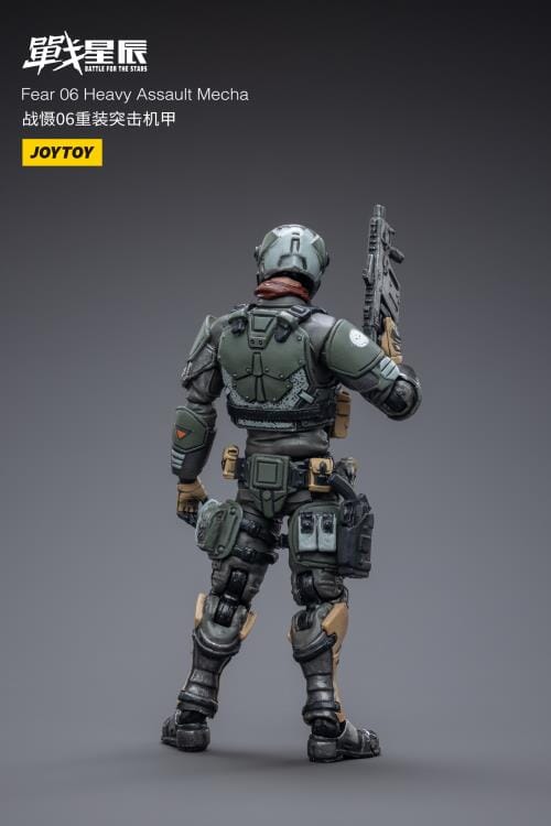 Battle for the Stars FEAR VI (Heavy Assault) With Pilot 1/18 Scale Figure Set - Image 16