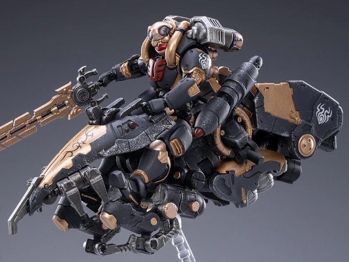 Battle for the Stars Saluk Flame Dragon Cavalry (Shadow) 1/18 Scale Set