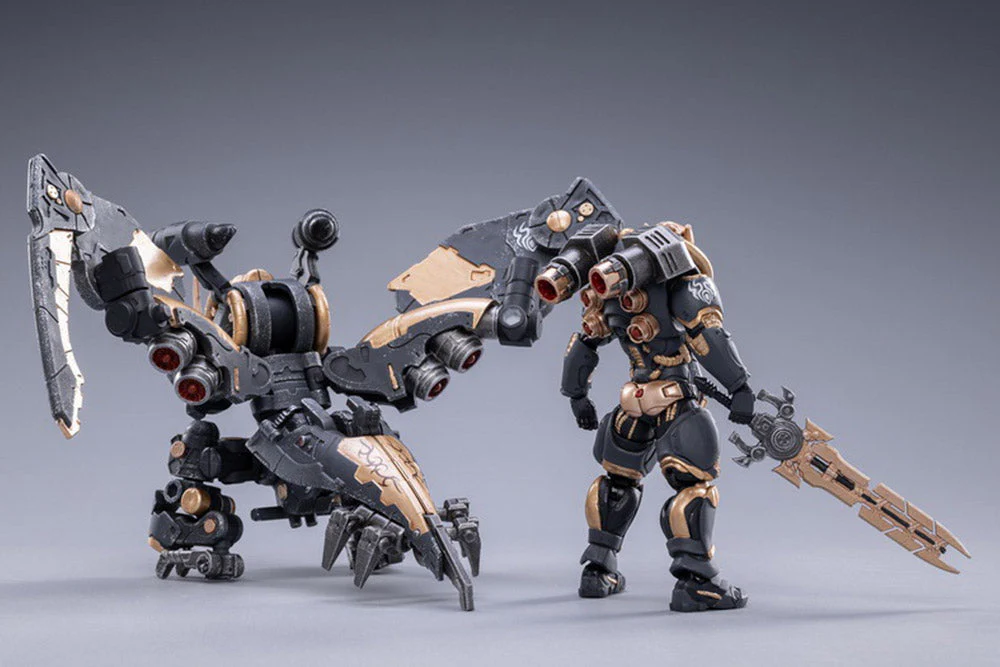 Battle for the Stars Saluk Flame Dragon Cavalry (Shadow) 1/18 Scale Set - Image 6