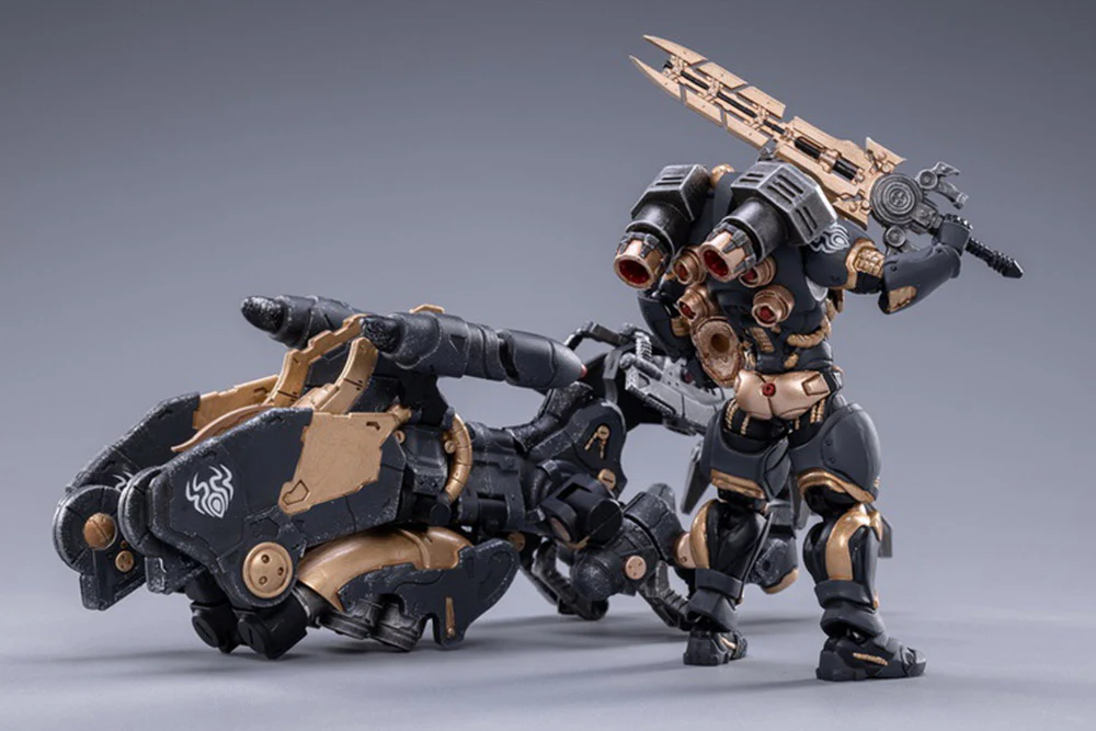 Battle for the Stars Saluk Flame Dragon Cavalry (Shadow) 1/18 Scale Set - Image 8