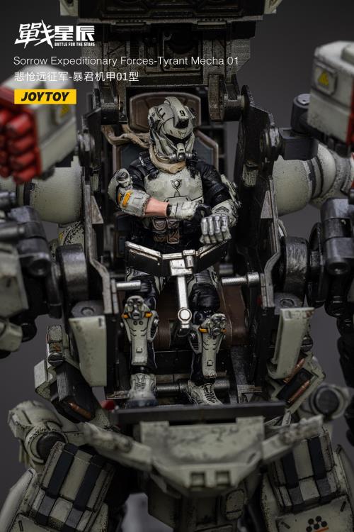 Battle for the Stars Sorrow Expeditionary Forces Tyrant Mecha 01 With Pilot 1/18 Scale Figure Set - Image 11