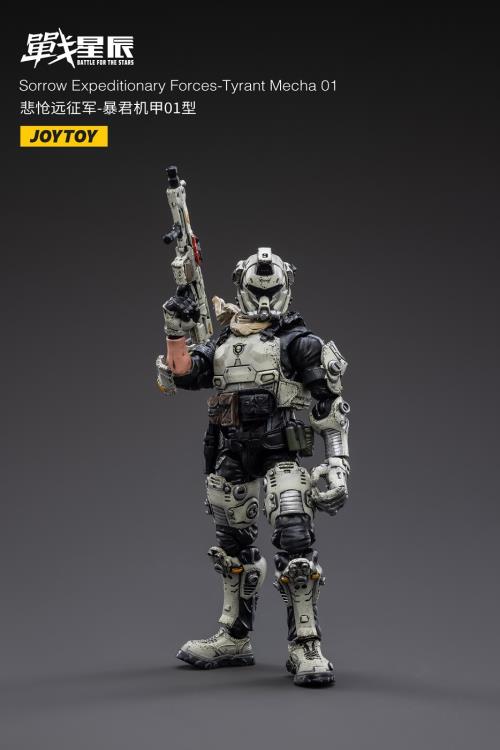 Battle for the Stars Sorrow Expeditionary Forces Tyrant Mecha 01 With Pilot 1/18 Scale Figure Set - Image 12