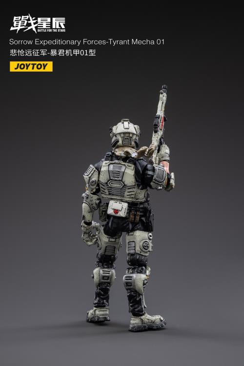 Battle for the Stars Sorrow Expeditionary Forces Tyrant Mecha 01 With Pilot 1/18 Scale Figure Set - Image 13