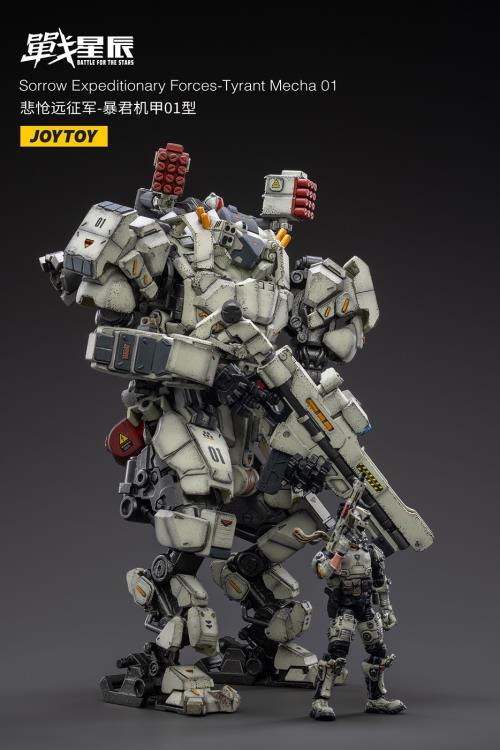 Battle for the Stars Sorrow Expeditionary Forces Tyrant Mecha 01 With Pilot 1/18 Scale Figure Set - Image 4