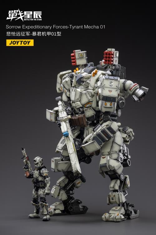 Battle for the Stars Sorrow Expeditionary Forces Tyrant Mecha 01 With Pilot 1/18 Scale Figure Set - Image 5
