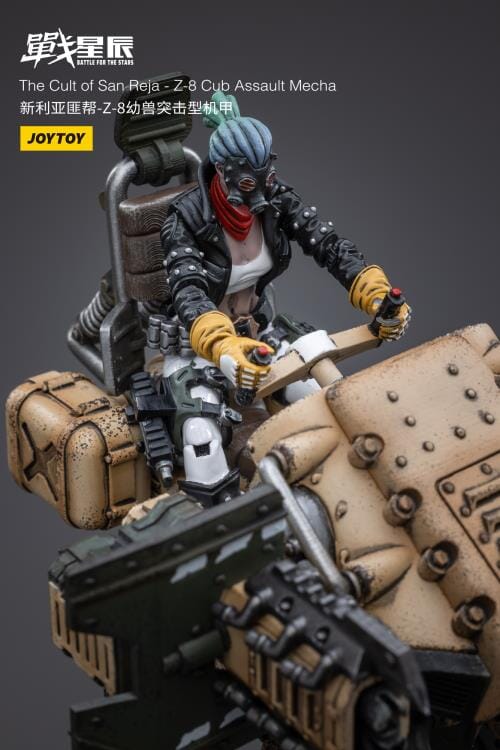 Battle for the Stars The Cult of San Reja Z-8 Cub Assault Mecha 1/18 Scale Figure - Image 13