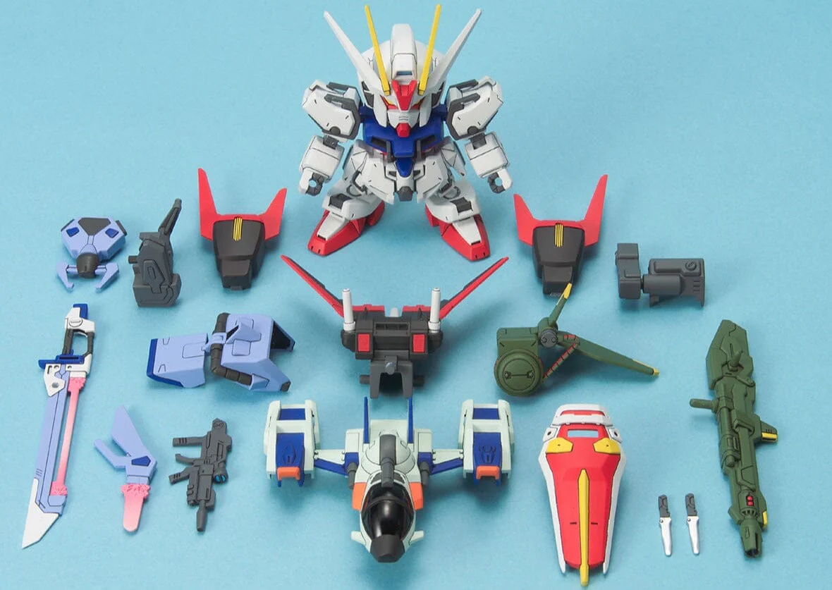 Gundam BB Senshi #259 Strike Gundam Weapon Set Model Kit
