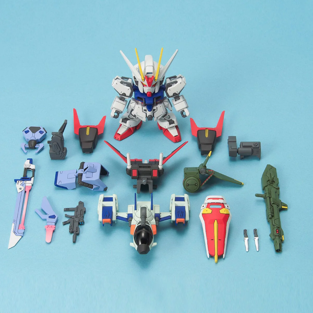 Gundam BB Senshi #259 Strike Gundam Weapon Set Model Kit - Image 3
