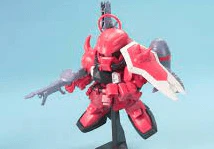 Gundam BB Senshi #281 Gunner Zaku Warrior (Lunamaria Hawke) Model Kit - Image 3