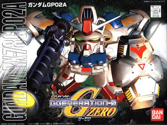 Gundam BB Senshi #202 Gundam RX-78 GP02A Model Kit - Image 2