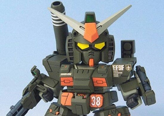 Gundam BB Senshi #251 FA-78-1 Full Armor Gundam Model Kit