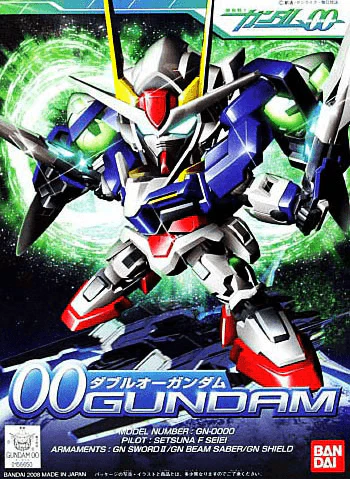 Gundam BB Senshi #316 00 Gundam Model Kit - Image 2