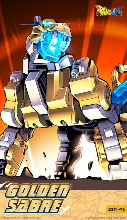 BeastBOX BB-20GS Goldensabre Limited Edition Figure - Image 9