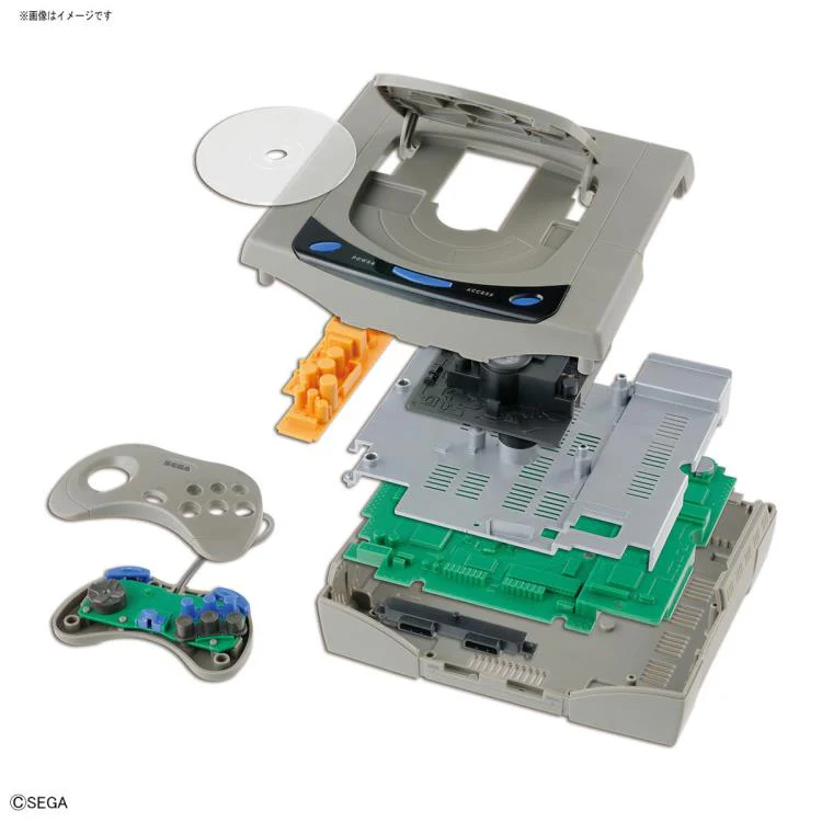 Sega Best Hit Chronicle Series 2/5 Sega Saturn Model Kit - Image 5
