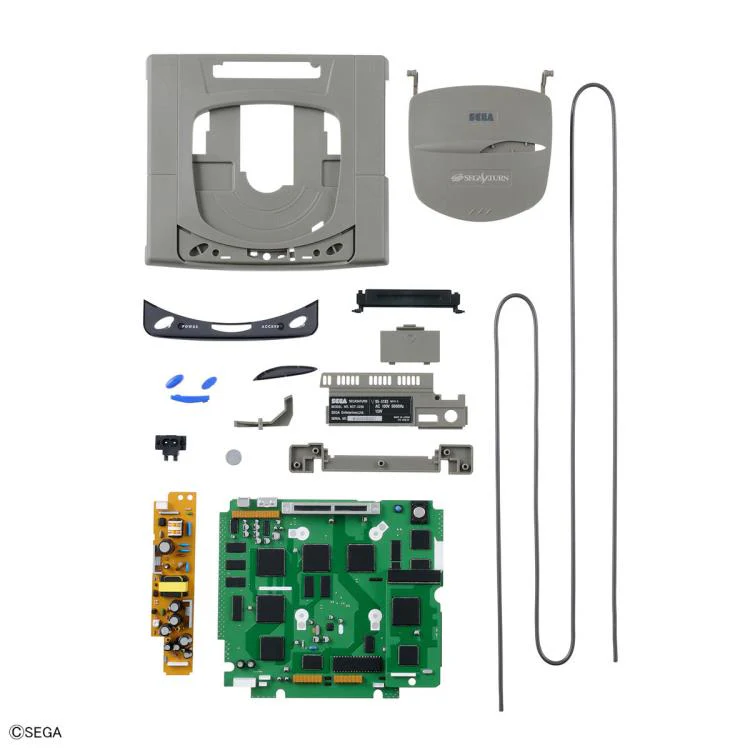 Sega Best Hit Chronicle Series 2/5 Sega Saturn Model Kit - Image 6