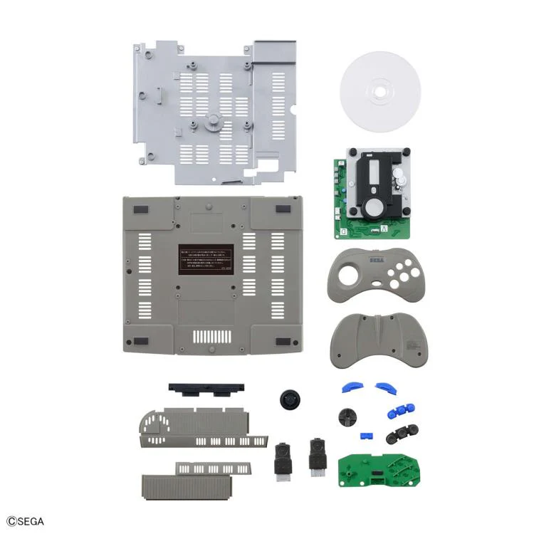 Sega Best Hit Chronicle Series 2/5 Sega Saturn Model Kit - Image 7