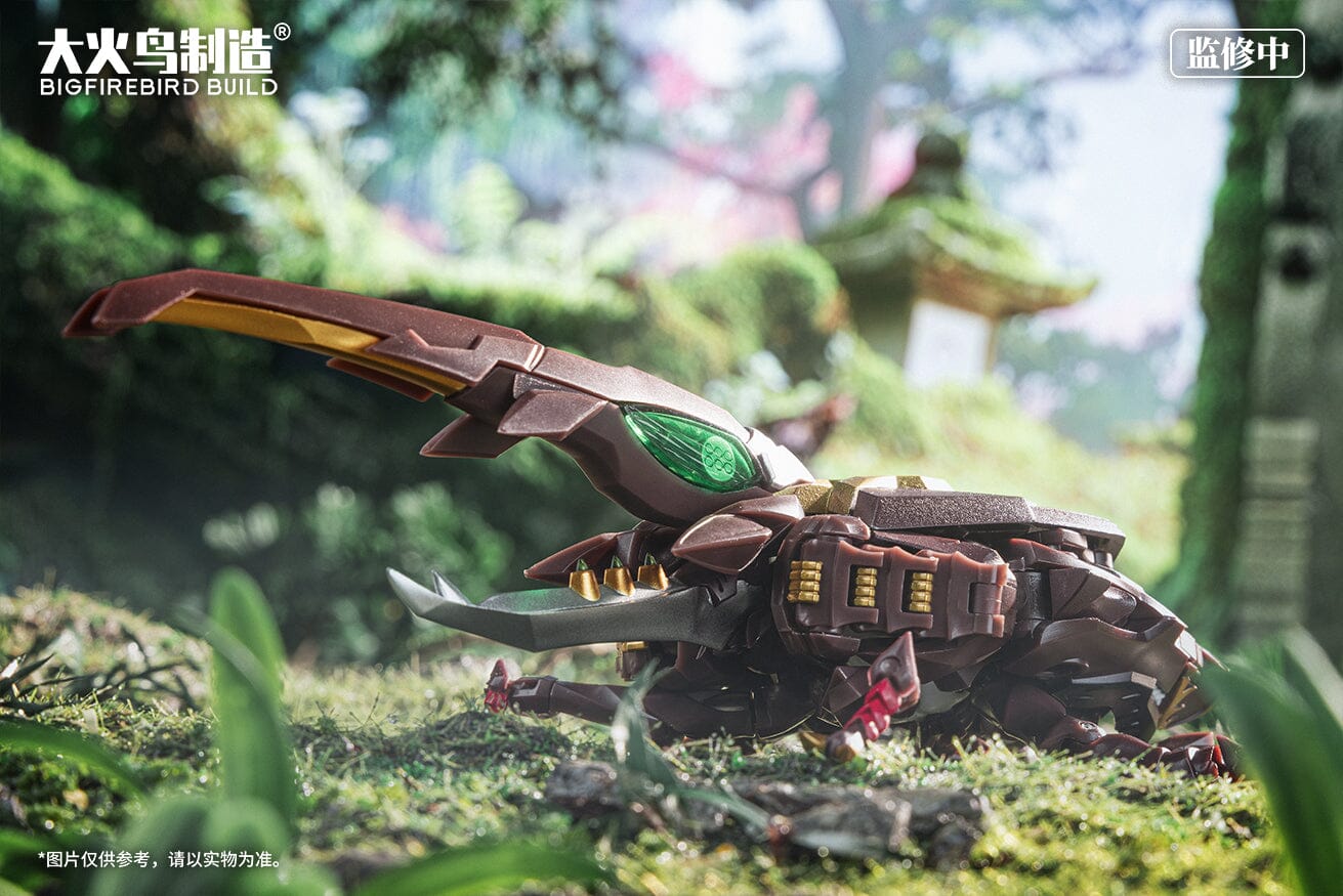 Big Firebird Insect Machine Princess Kabuto Figure - Image 12