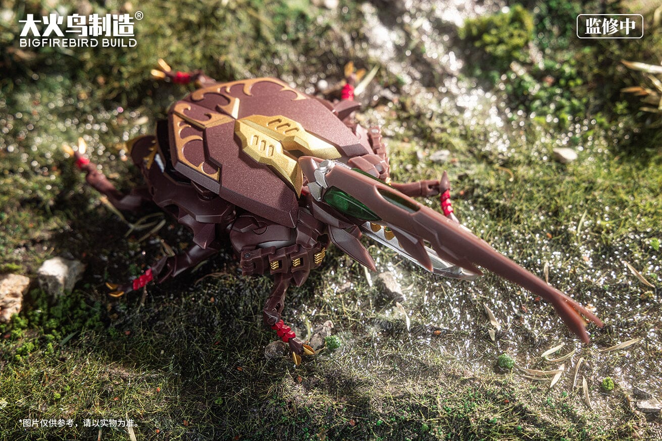 Big Firebird Insect Machine Princess Kabuto Figure - Image 13