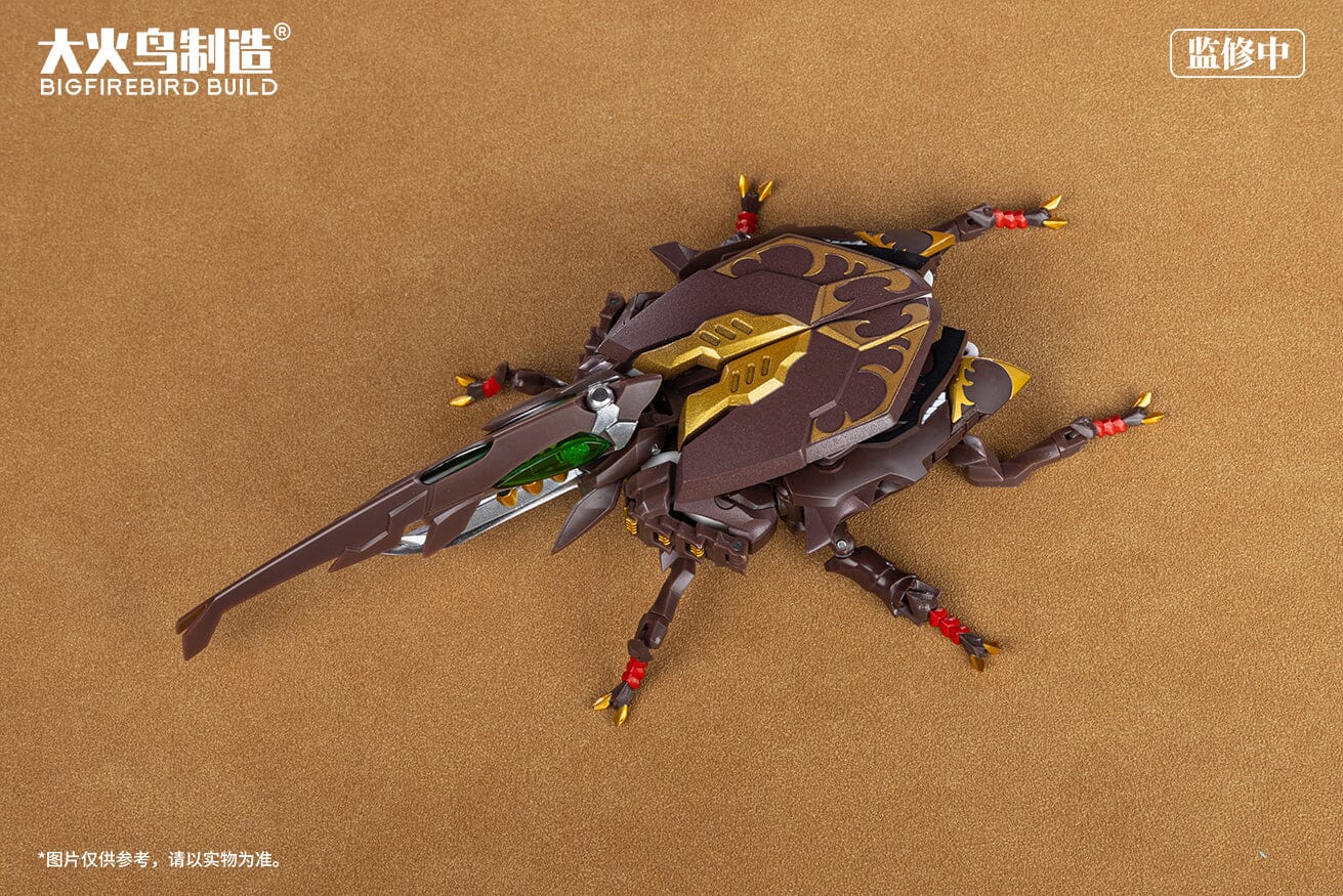 Big Firebird Insect Machine Princess Kabuto Figure - Image 5
