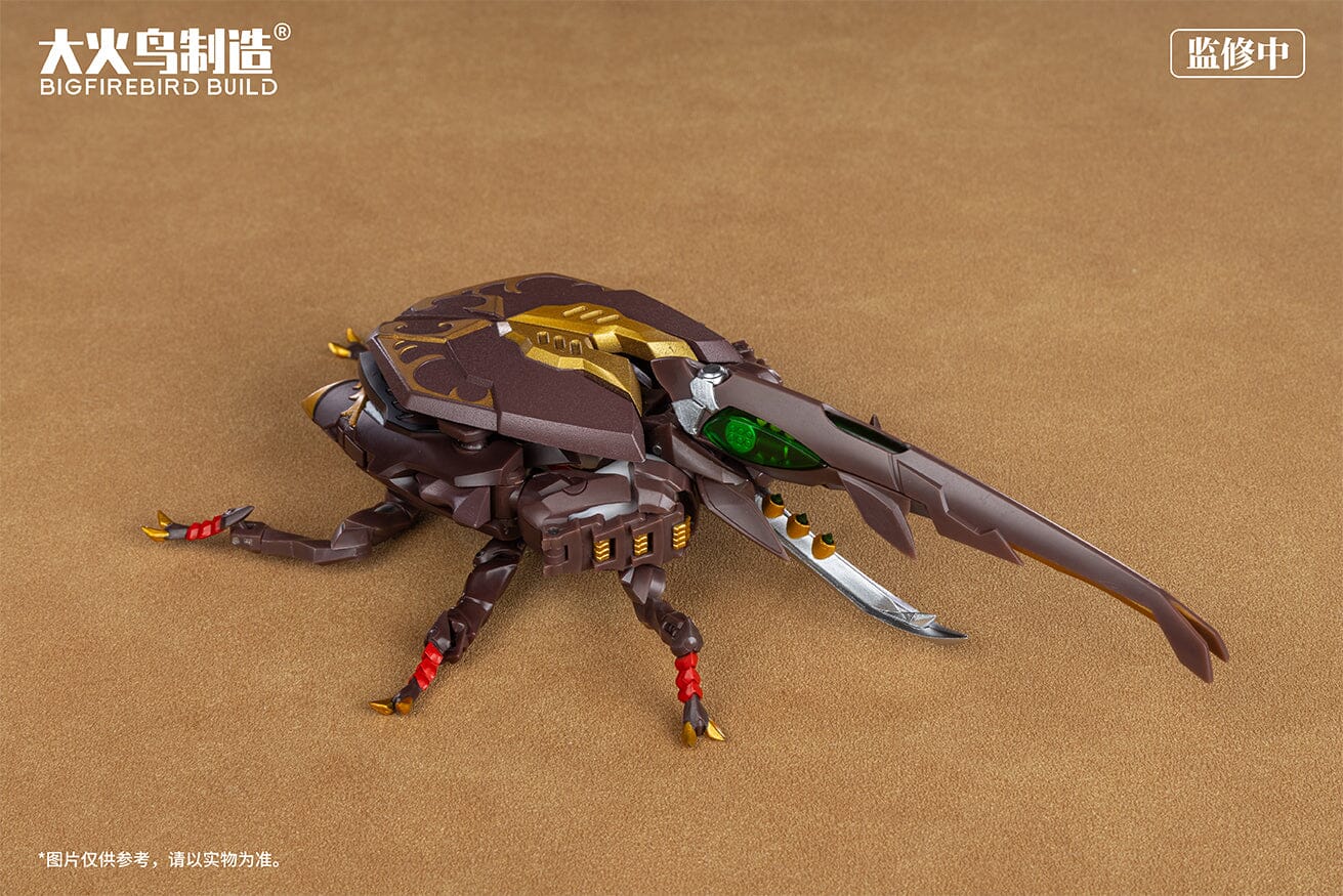 Big Firebird Insect Machine Princess Kabuto Figure - Image 6