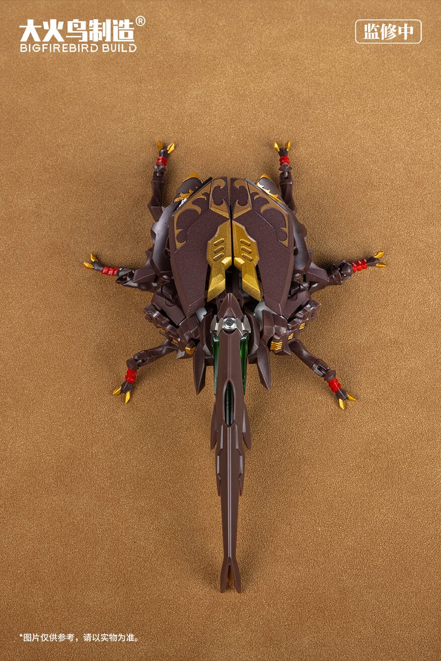 Big Firebird Insect Machine Princess Kabuto Figure - Image 7