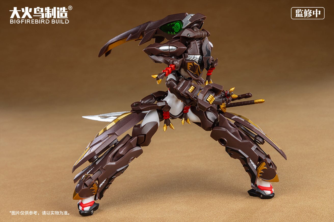 Big Firebird Insect Machine Princess Kabuto Figure - Image 8