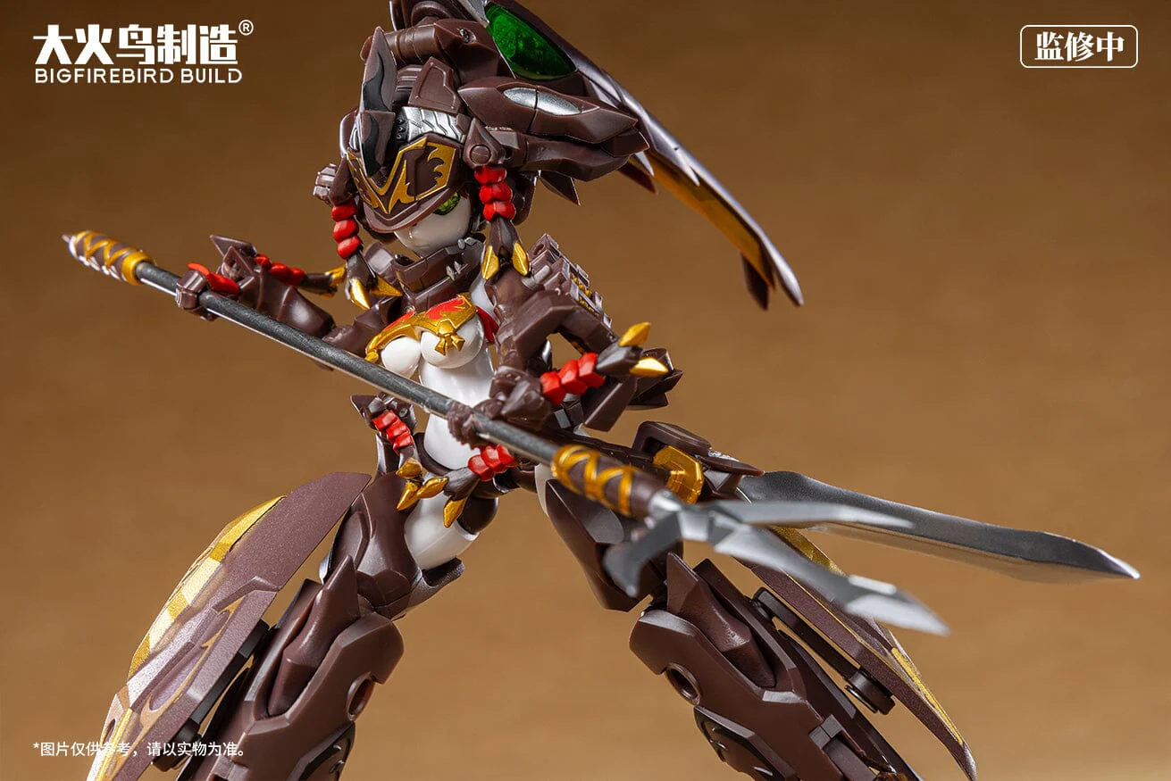 Big Firebird Insect Machine Princess Kabuto Figure - Image 9