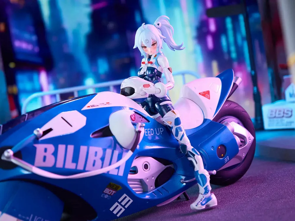 2233 Speed Slipstream Bilibili 33 (Bainianji Motorcycle Ver.) 1/12 Scale Action Figure Set