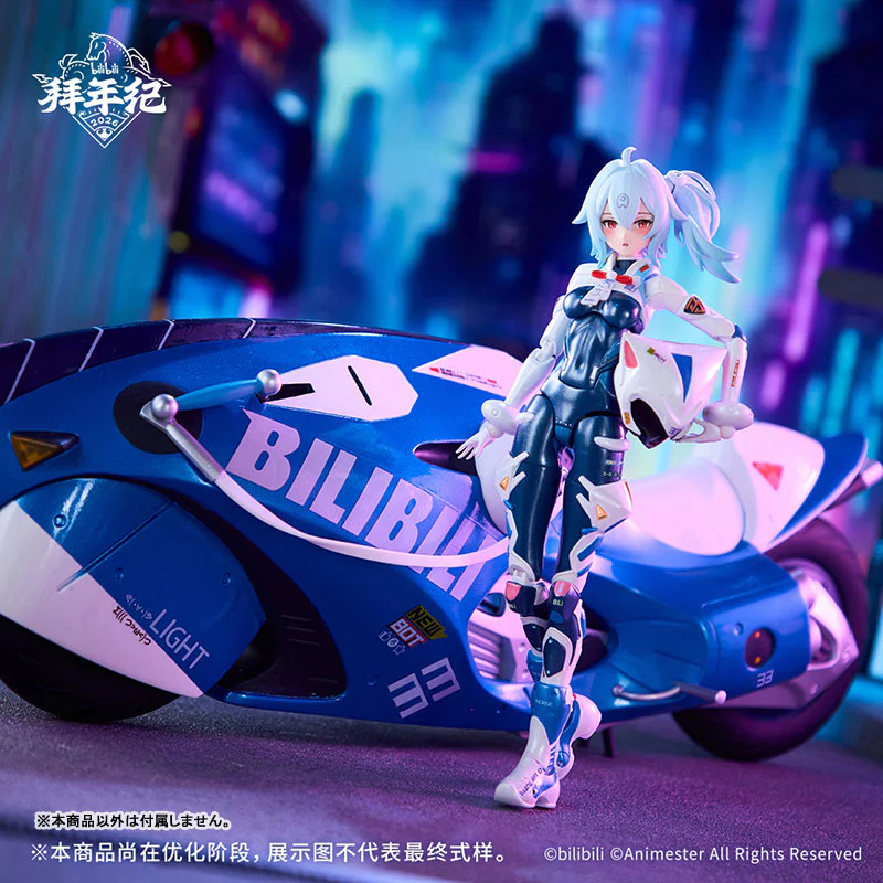 2233 Speed Slipstream Bilibili 33 (Bainianji Motorcycle Ver.) 1/12 Scale Action Figure Set - Image 15
