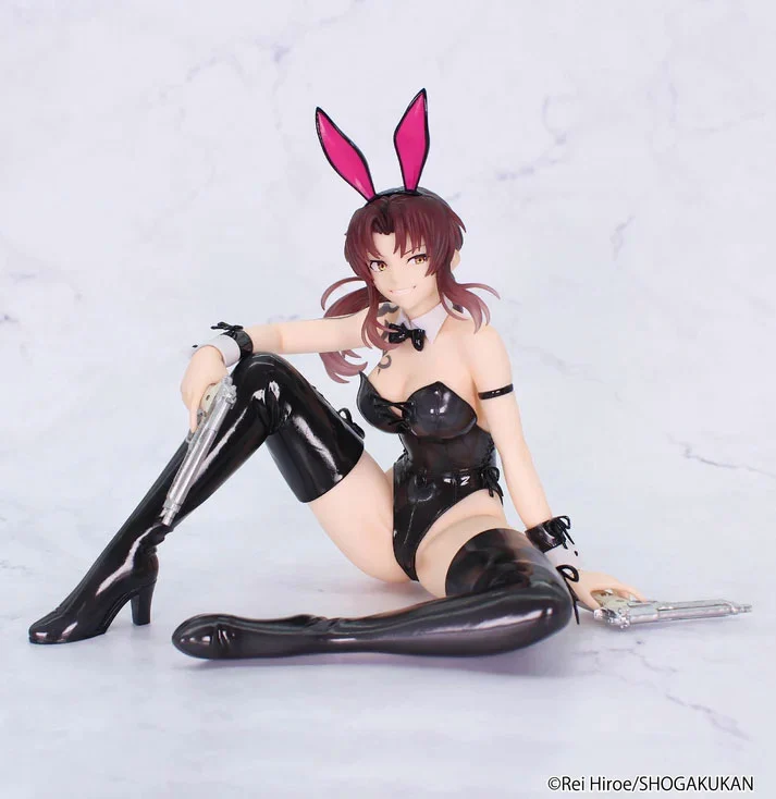 Black Lagoon One-Seventh Carat Revy (Bunny Ver.) 1/7 Scale Figure - Image 4