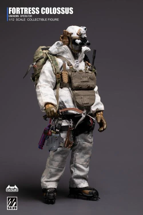 Black Ops Salvo Series SA03 Snow Mountain Ghost 1/12 Scale Action Figure - Image 10