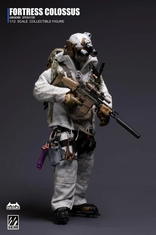 Black Ops Salvo Series SA03 Snow Mountain Ghost 1/12 Scale Action Figure - Image 13