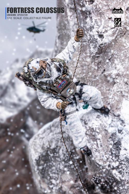 Black Ops Salvo Series SA03 Snow Mountain Ghost 1/12 Scale Action Figure - Image 2