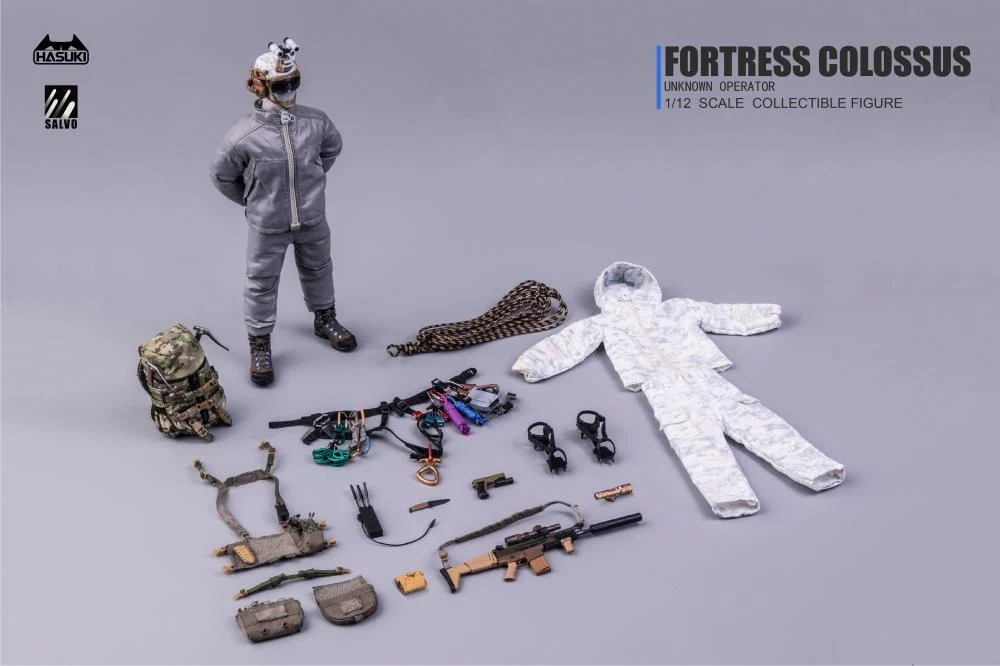 Black Ops Salvo Series SA03 Snow Mountain Ghost 1/12 Scale Action Figure - Image 20