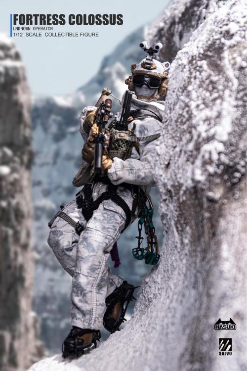Black Ops Salvo Series SA03 Snow Mountain Ghost 1/12 Scale Action Figure - Image 3