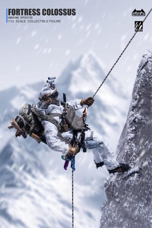 Black Ops Salvo Series SA03 Snow Mountain Ghost 1/12 Scale Action Figure - Image 4