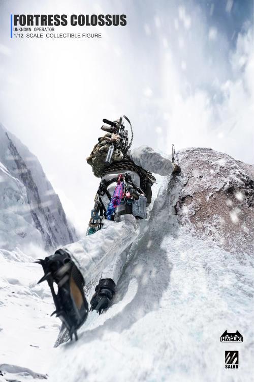 Black Ops Salvo Series SA03 Snow Mountain Ghost 1/12 Scale Action Figure - Image 5