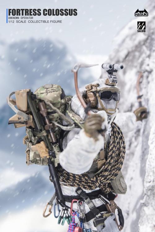 Black Ops Salvo Series SA03 Snow Mountain Ghost 1/12 Scale Action Figure - Image 6