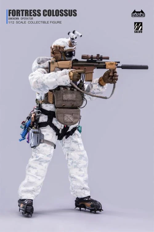Black Ops Salvo Series SA03 Snow Mountain Ghost 1/12 Scale Action Figure - Image 8