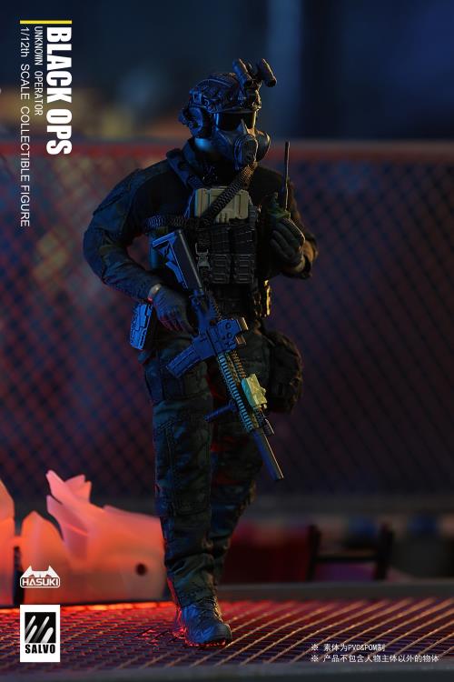 Black Ops Salvo Series Unknown Operator 1/12 Scale Figure - Image 4