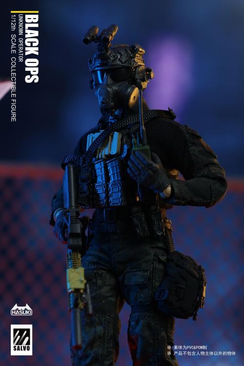 Black Ops Salvo Series Unknown Operator 1/12 Scale Figure - Image 5